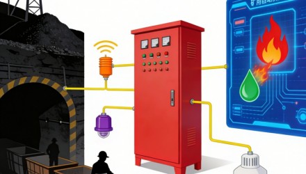 普思矿用自动灭火系统