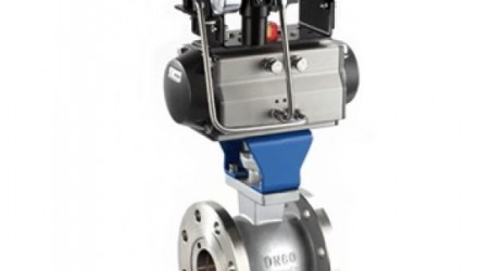 V型高温负极球阀