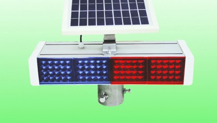 优质太阳能led警示灯